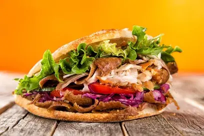 Kebab sandwich